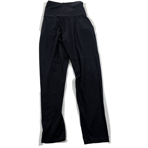 ME+EM Black Modal Elastane Foldover Waist Straight Leg Lounge Pants Stretch Sz 8 - Picture 11 of 12